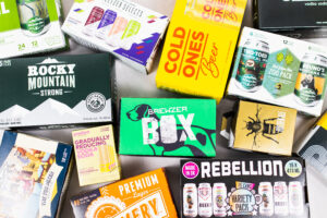 Eye-catching craft beer boxes